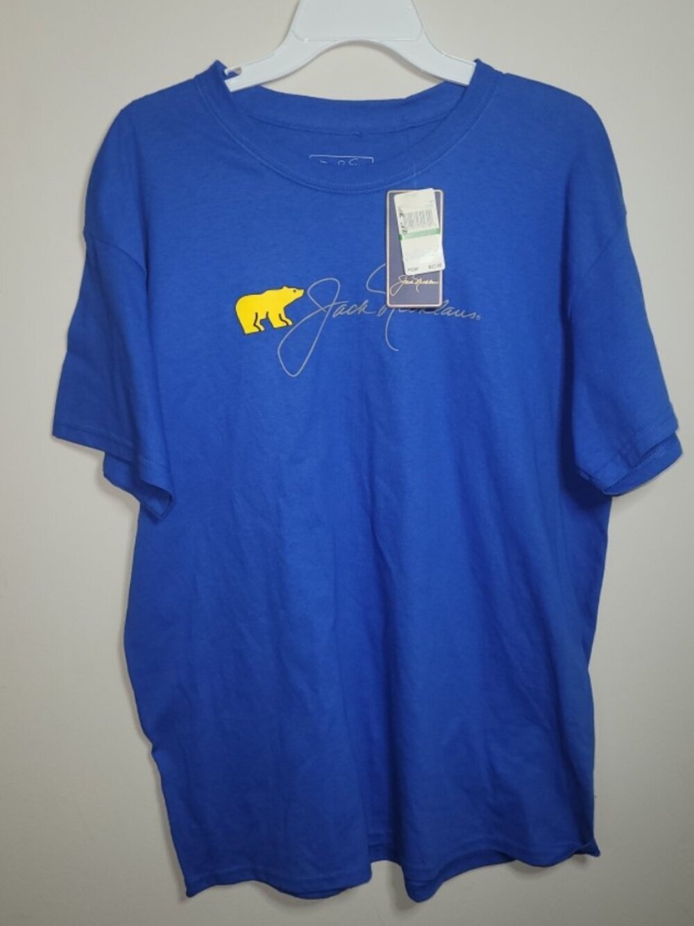 NWT Jack Nicklaus Blue Large Tshirt